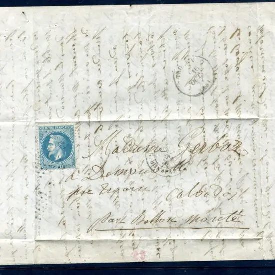 France 1870 (29th Sept) Balloon mail carried on ...