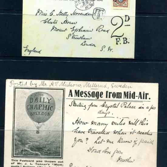 Great Britain 1907 (Oct) "Daily Graphic" ...