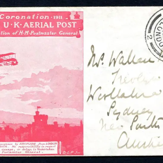 Great Britain 1911 (9th Sept) London to Windsor ...