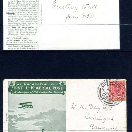 Great Britain 1911 (9th Sept) as above but in deep ...
