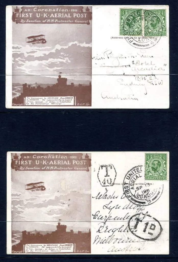 Great Britain 1911 (12th & 13th Sept) as above but ... Image 1++
