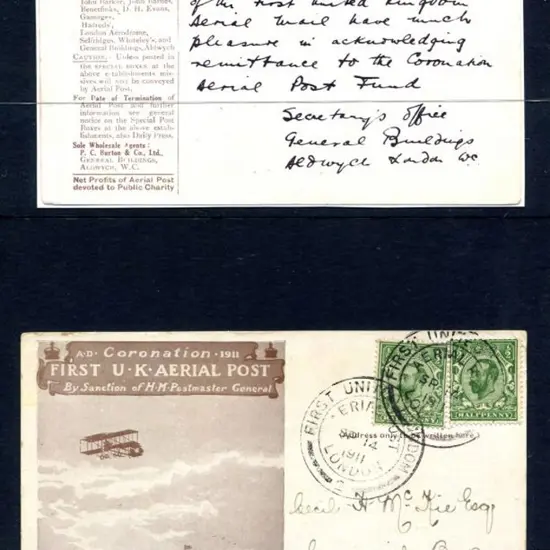 Great Britain 1911 (14th Sept) as above ...