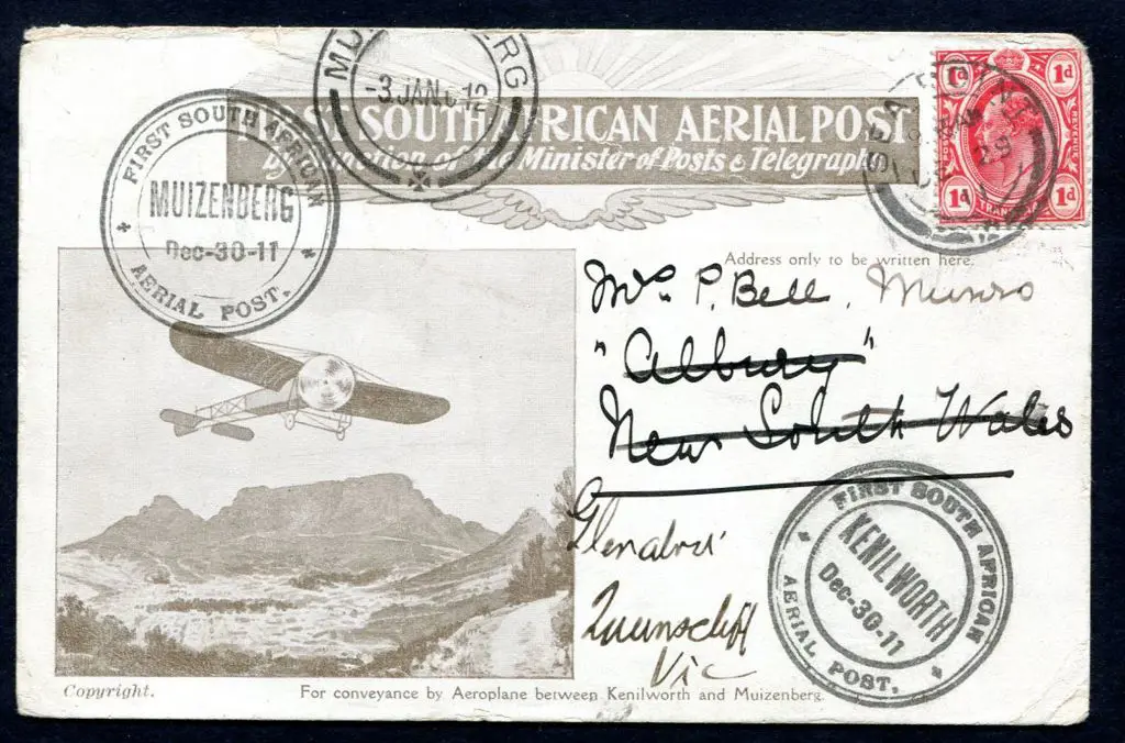 Great Britain South Africa 1911 (29th Dec) ... Image 1++