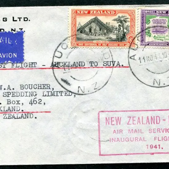 New Zealand 1941 (11th Nov) ditto but x 8. Odd ...