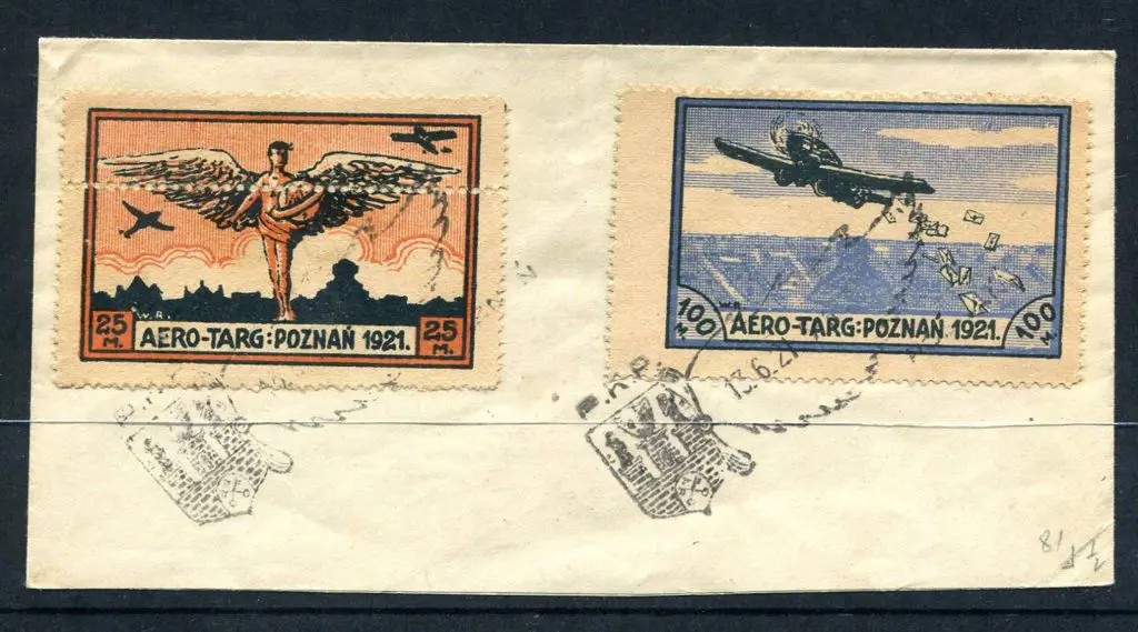 Poland 1921 (13th June) "Aero-Targ: Poznan 1921" ... Image 1++