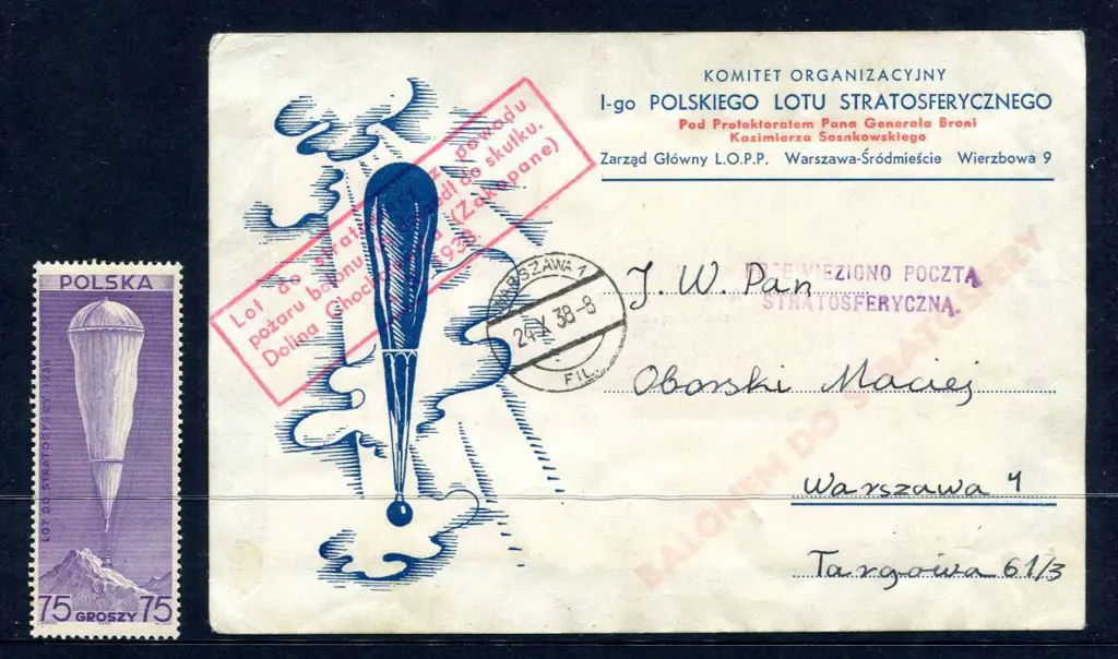 Poland 1938 (4th Sept) Proposed First Polish ... Image 1++
