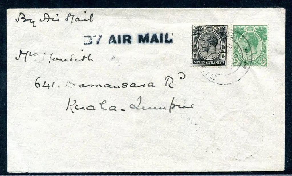 Singapore 1926 (23rd Aug) Singapore to Kuala ... Image 1++