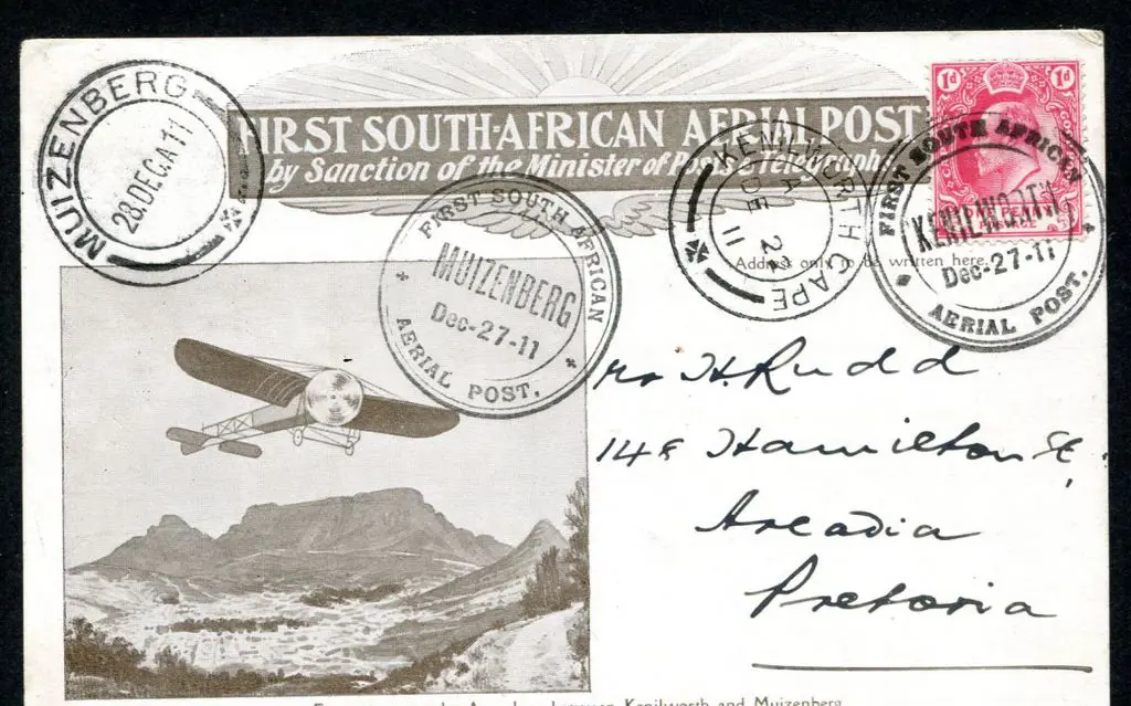 South Africa 1911 (27th Dec) Kenilworth to ... Image 1++