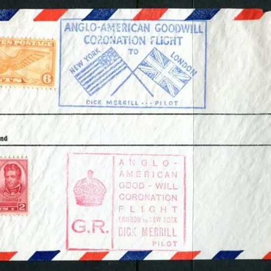 USA 1937 (8th May) ditto & also in fine cond.