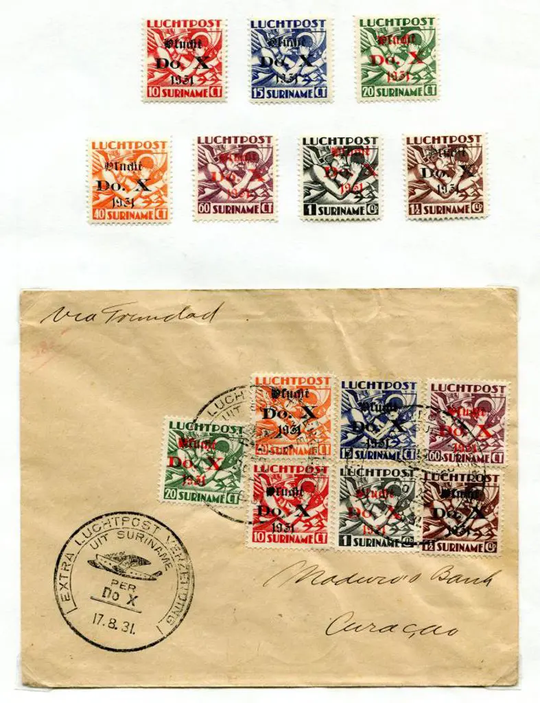 1931 (17th Aug) Germany to Brazil & return via USA ... Image 1++