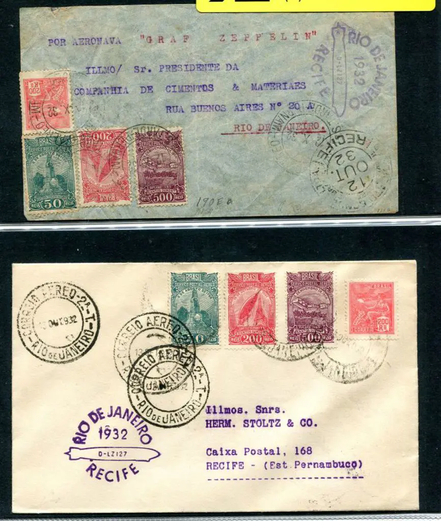 1932 (13th Oct) Eighth South American flight ... Image 1++
