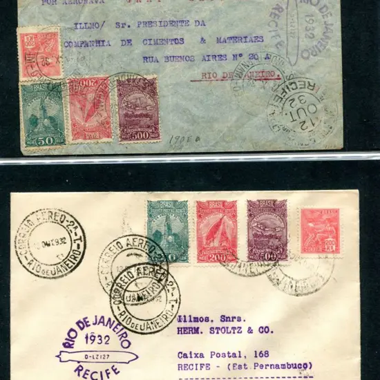 1932 (13th Oct) Eighth South American flight ...