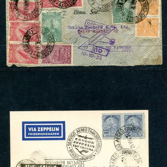 1933 (17th Oct) & 1934 (24th Aug) Recife to Rio de ...