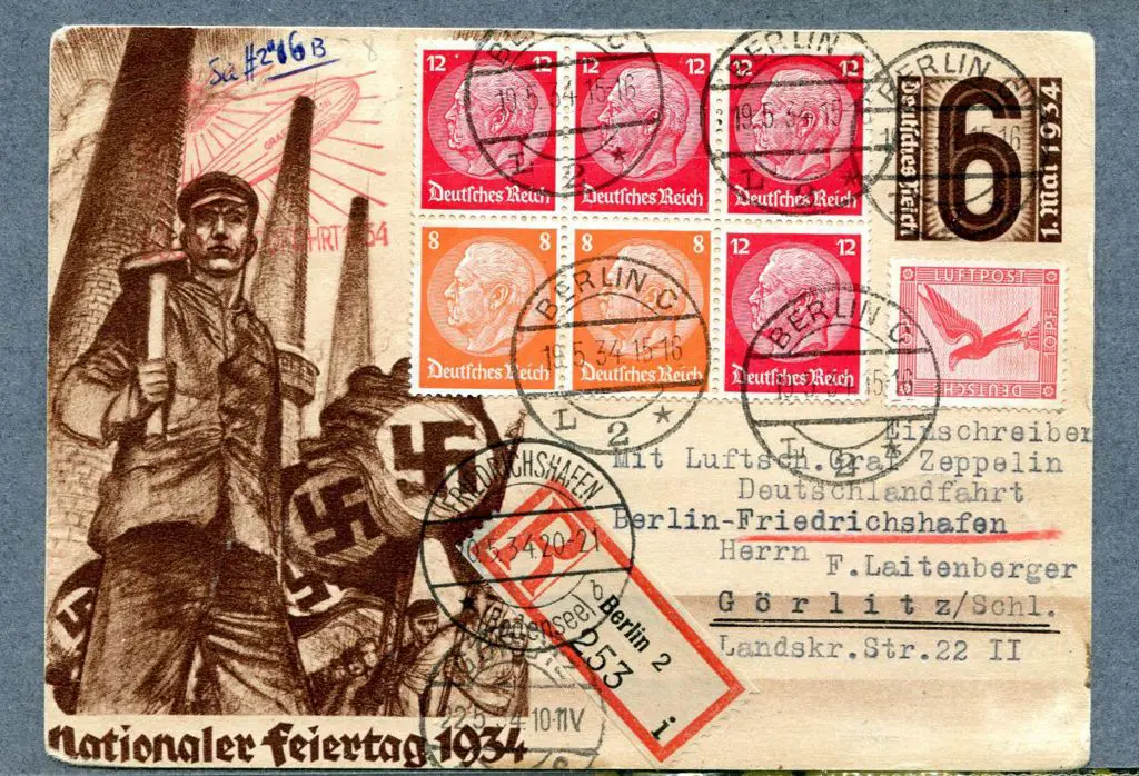 1934 (20th May) Berlin to Friedrichshafen ... Image 1++