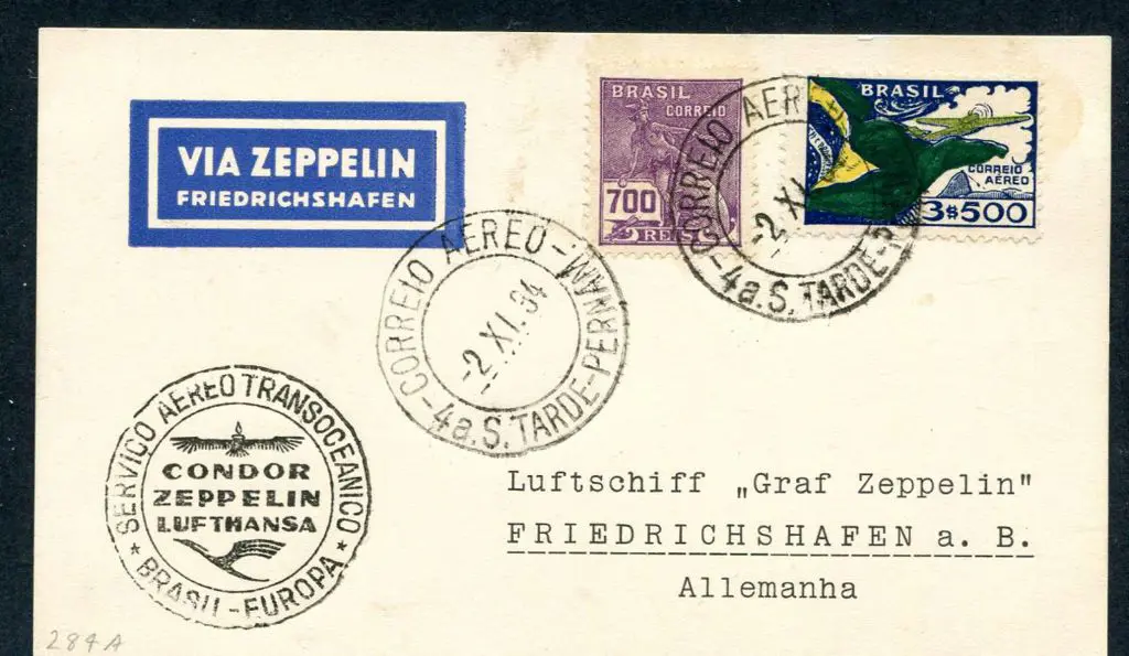 1934 (2nd Nov) Eleventh South America flight ... Image 1++