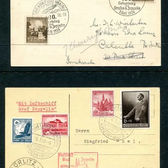 1938 (8th July) "Graf Zeppelin II" Birth Centenary ...