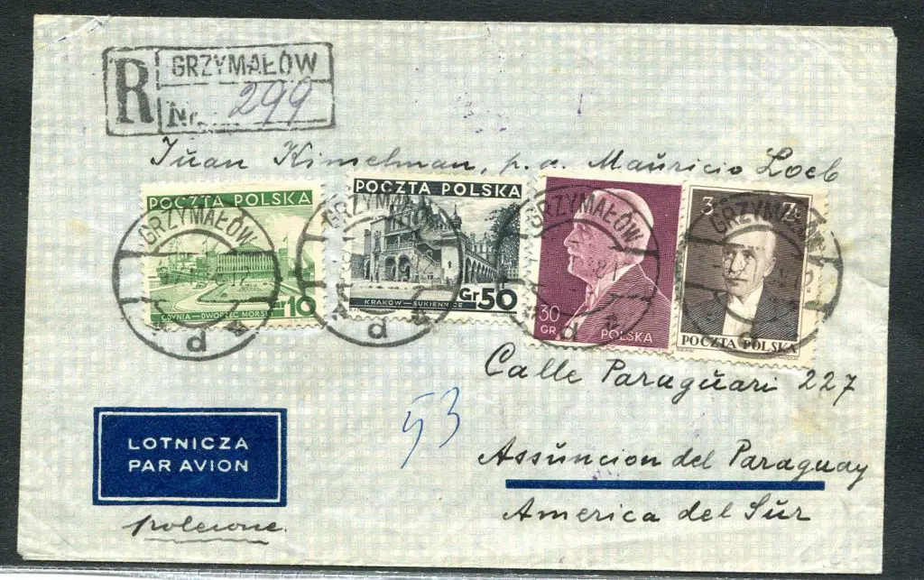 1938 (9th Nov) South America Zeppelin flight cover ... Image 1++