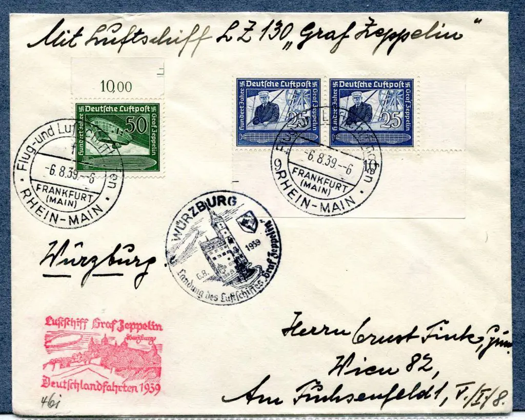1939 (6th Aug) Frankfurt (Main) to Wurzburg with ... Image 1++