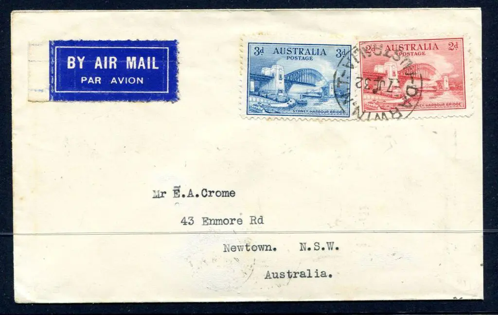 1932 (7th June) Sydney to Darwin intermediate leg ... Image 1++