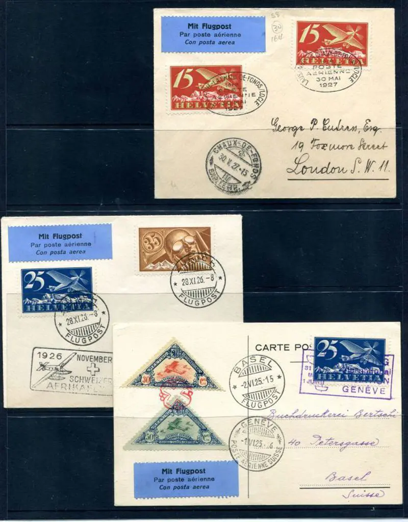 Switzerland 1925 (2nd June) Geneva to Basel ... Image 1++
