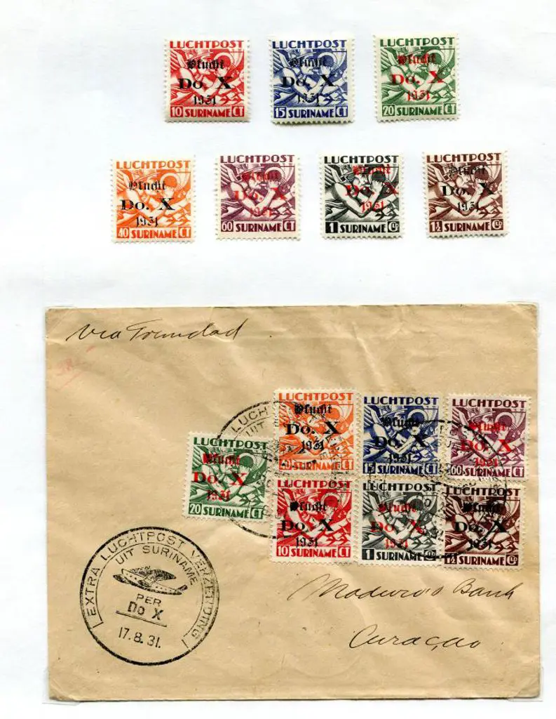 1931 (17th Aug) Germany to Brazil & return via USA ... Image 1++