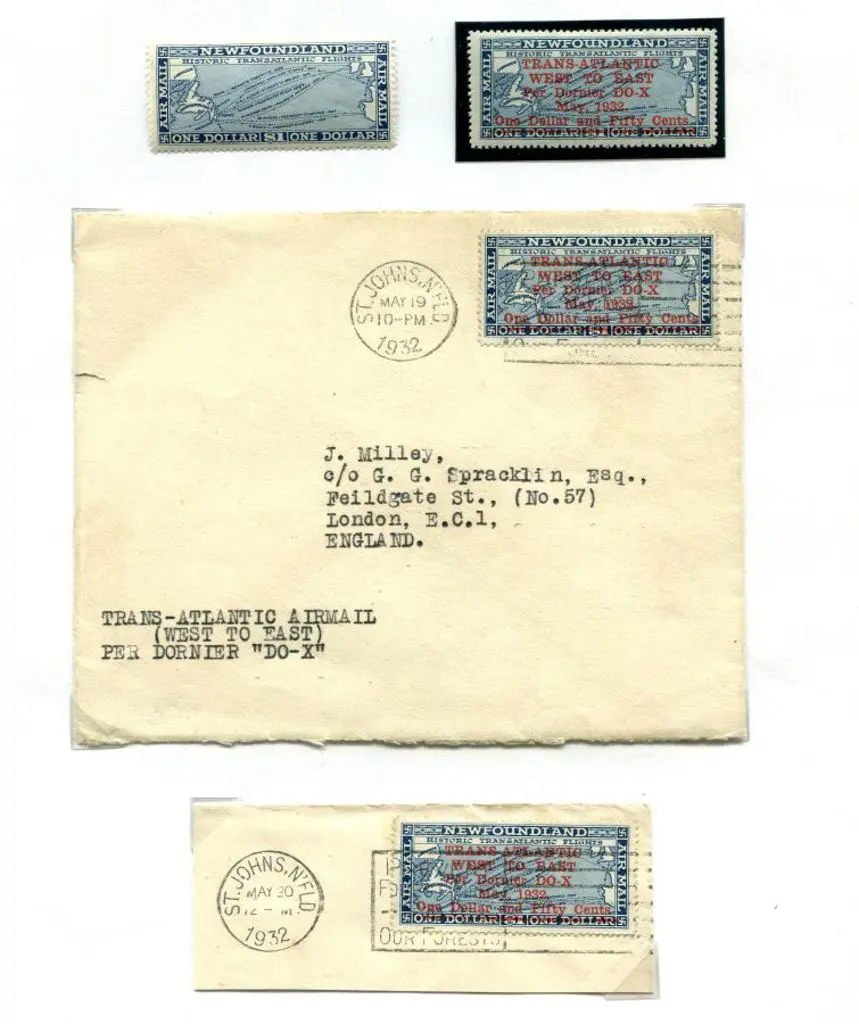 1932 (19th May) Dornier DO-X return Transatlantic ... Image 1++