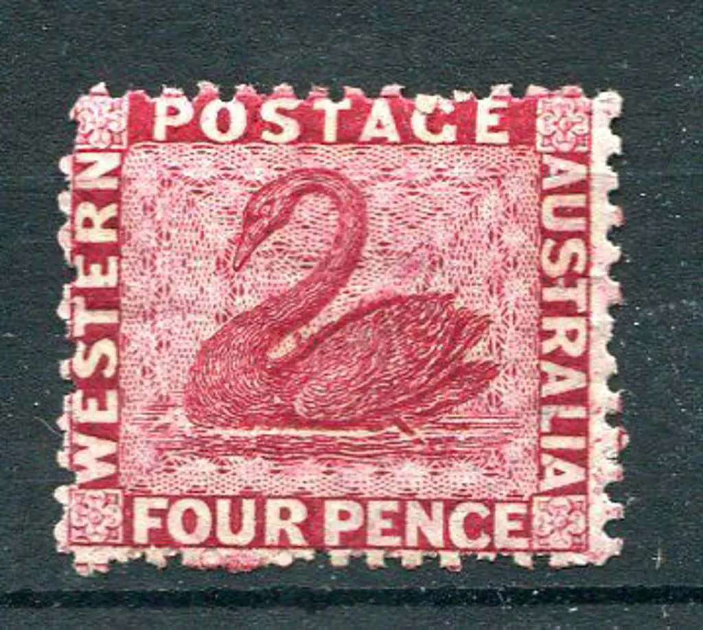 1865 4d carmine. MLH with bright colour. SG 56, ... Image 1++