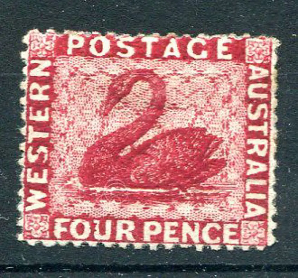 1881 4d carmine, wmk crown CC perf 14. Mogens Juhl ... Image 1++