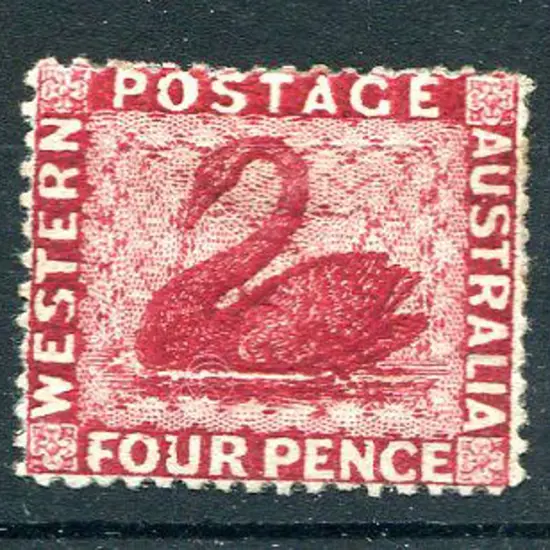 1881 4d carmine, wmk crown CC perf 14. Mogens Juhl ...