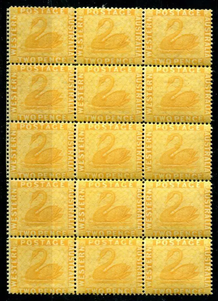 1882 2d chrome-yellow with crown to right of CA ... Image 1++