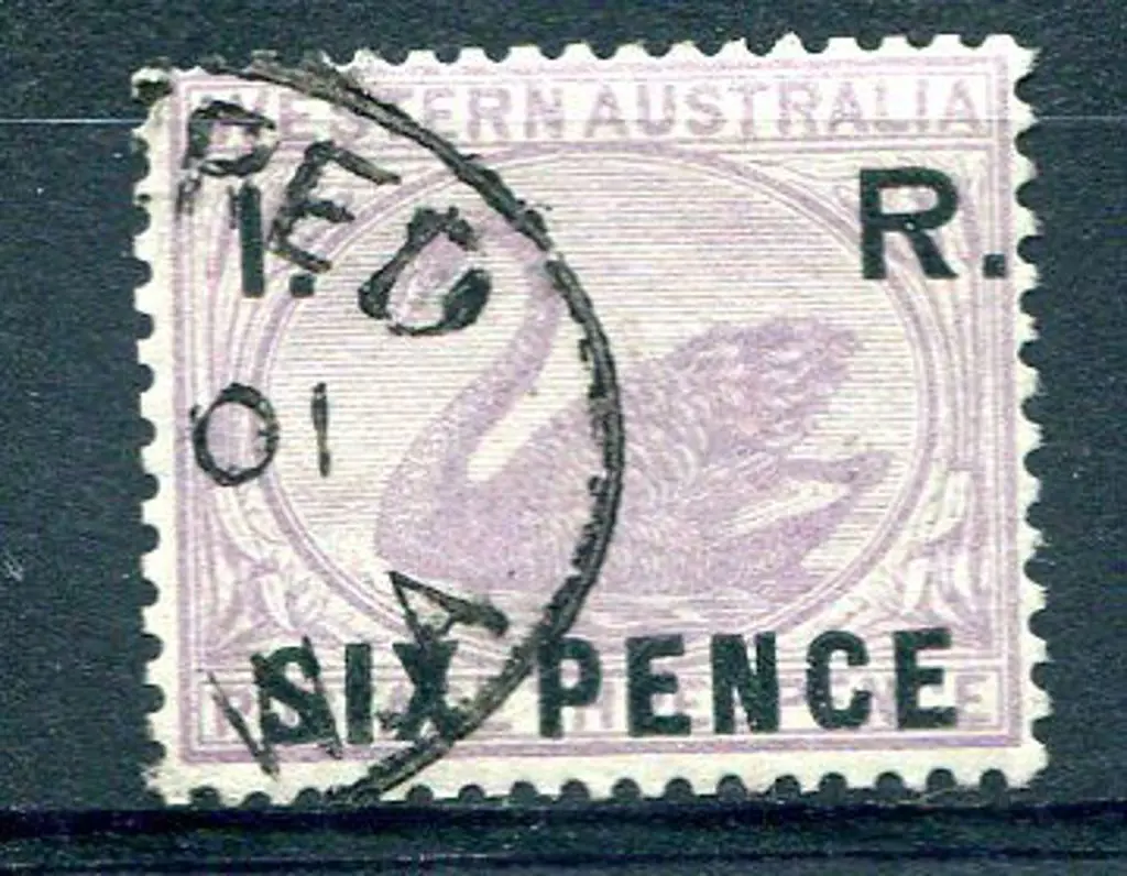 1893 6d on 3d "I.R." ovptd Postal Fiscal. Very ... Image 1++