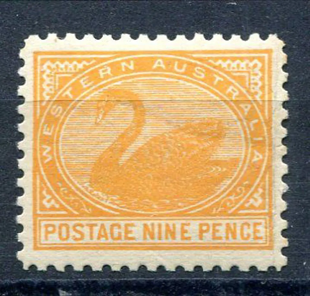 1905/12 9d orange. MUH, light gum crease. SG 157, ... Image 1++