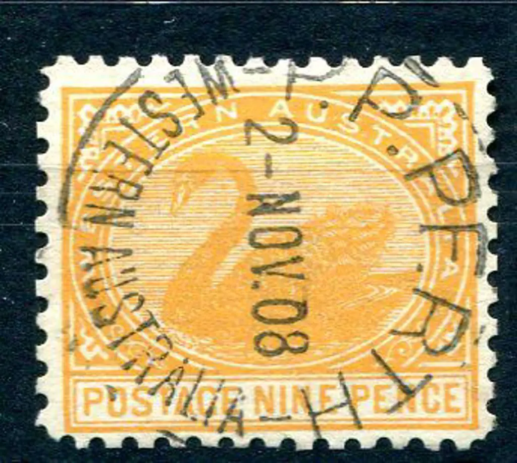 1905/12 9d orange, perf. 11. Fine used with neat ... Image 1++