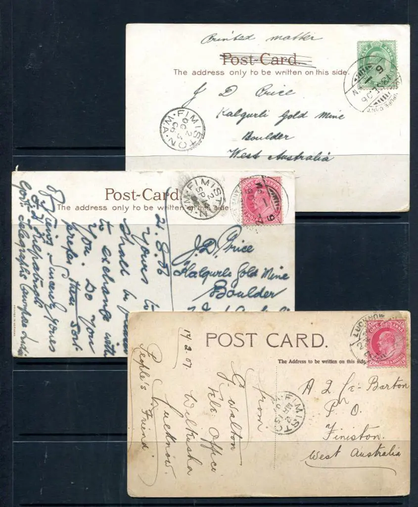 1906/07 Indian picture postcards with clear ... Image 1++