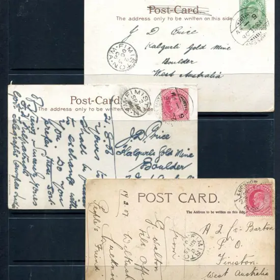 1906/07 Indian picture postcards with clear ...