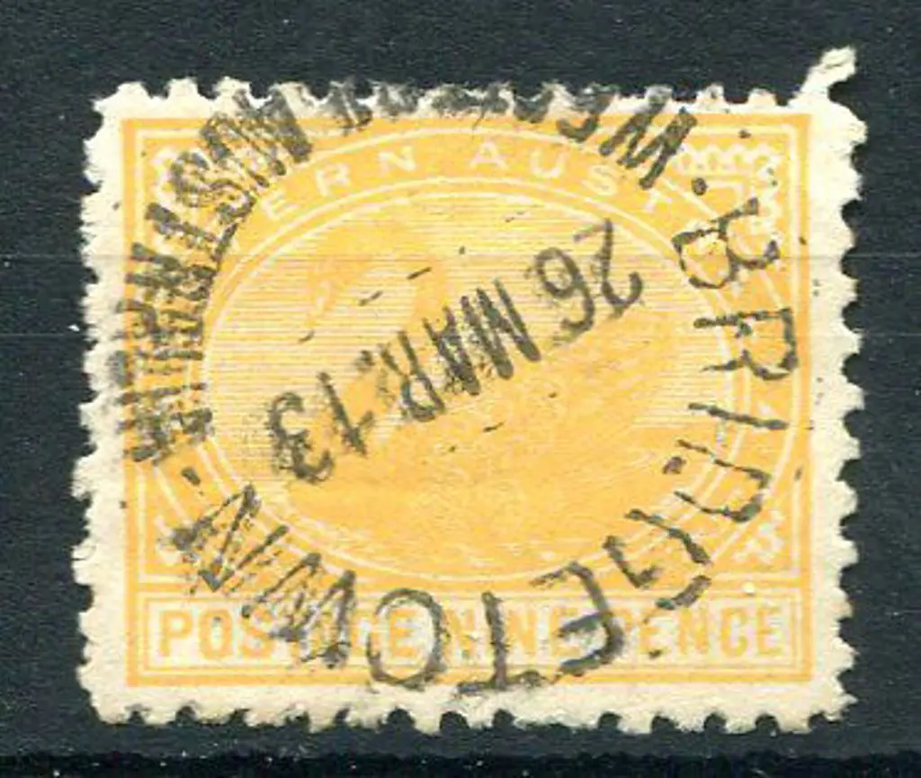 1912 9d orange, perf. 11, with upright wmk. Good ... Image 1++