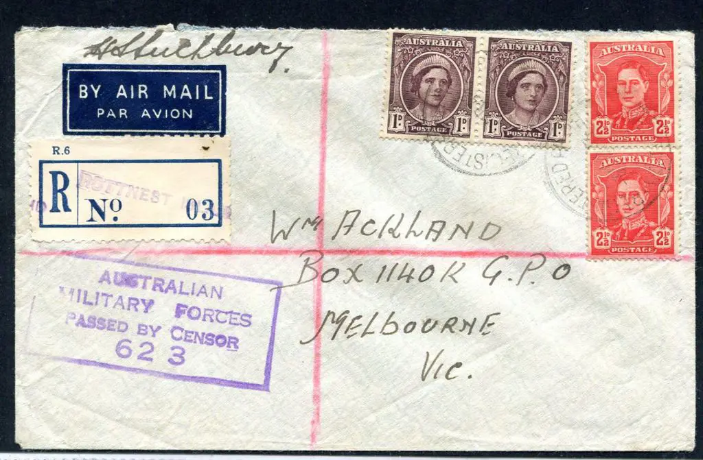 1943 (3rd Mar) Rottnest Island to Melbourne ... Image 1++
