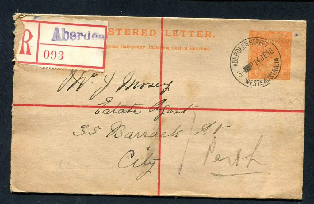 Aberdeen Street superb 14th June 1918 strike ... Image 1++