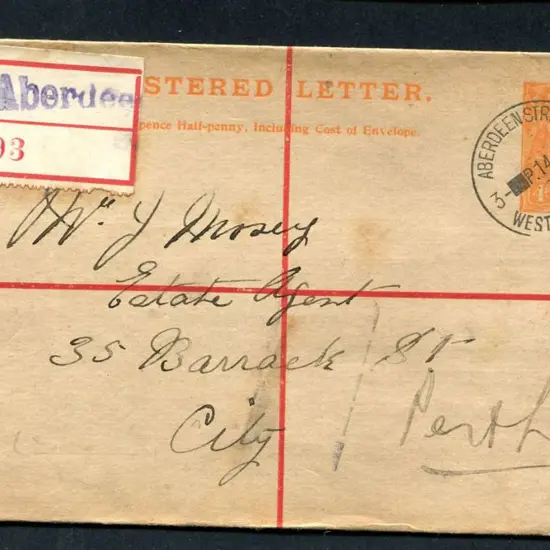 Aberdeen Street superb 14th June 1918 strike ...