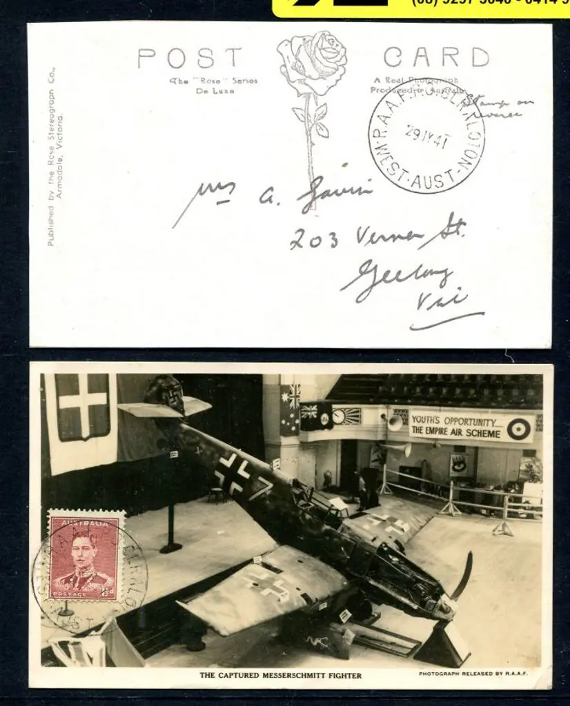 R.A.A.F. P.O. GERALOTON error with two strikes for ... Image 1++