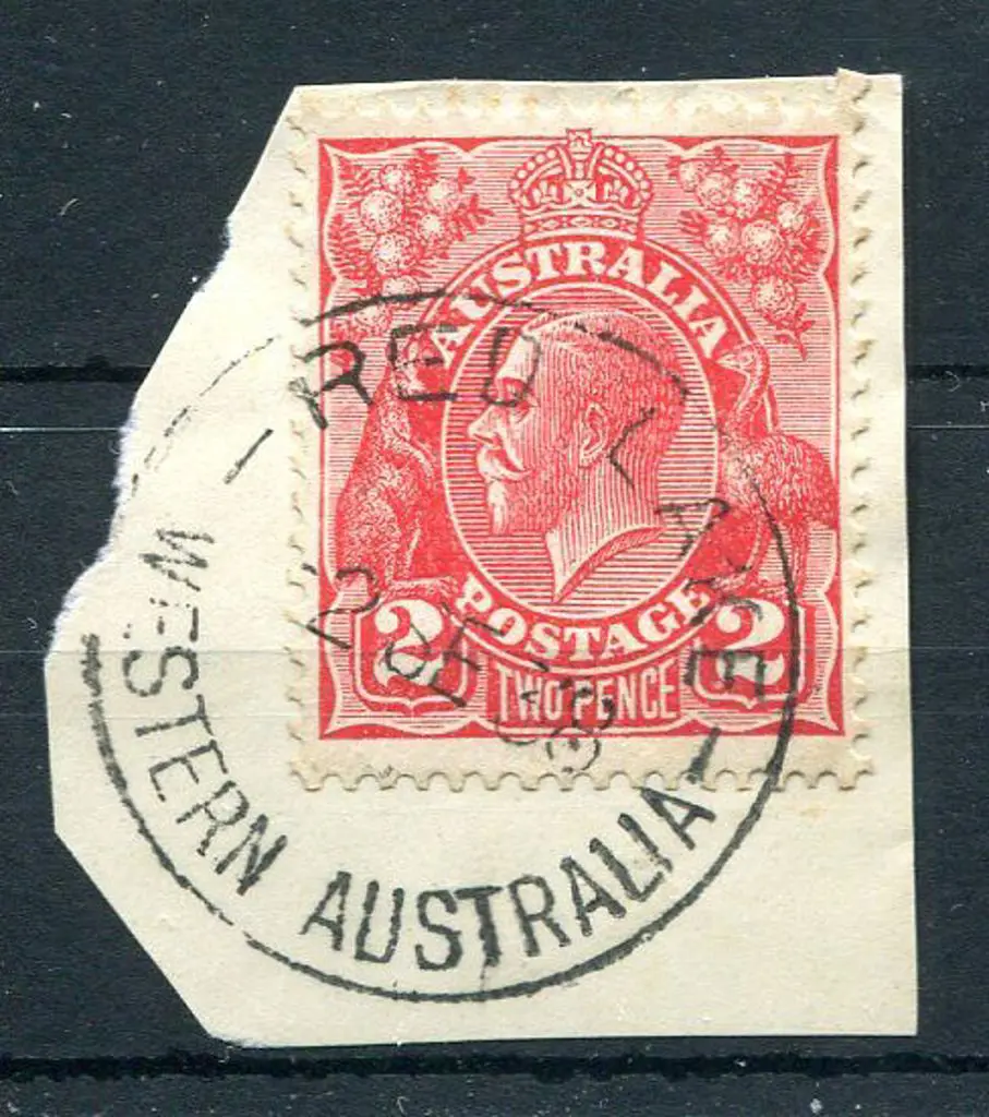 Red Lake A29 complete strike on 2d red KGV on ... Image 1++
