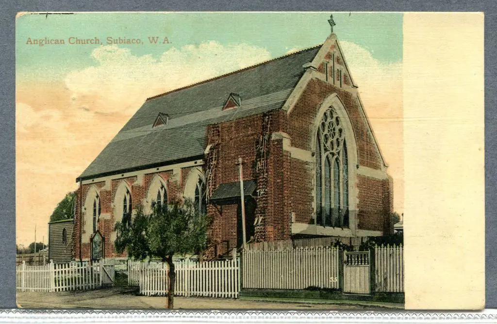 "Anglican Church, Subiaco, WA" colour Cadman ... Image 1++