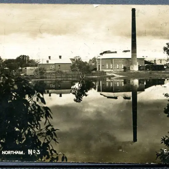 "Avon River, Northam No.3" b&w C.M. Nixon photo ...