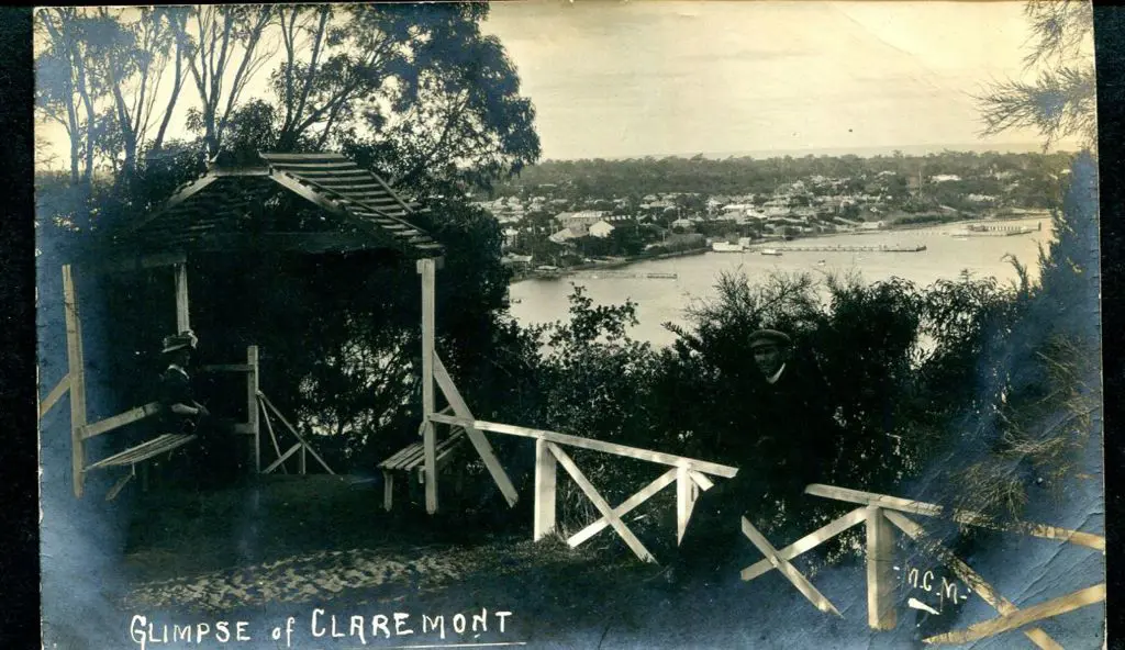"Glimpse of Claremont W.C.M" b&w photographic ... Image 1++