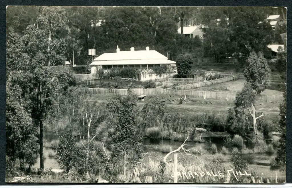 "Jarrahdale Mill" Kodak b&w photographic card ... Image 1++
