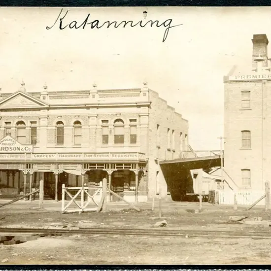 "Katanning" in m/s on this untitled b&w divided ...