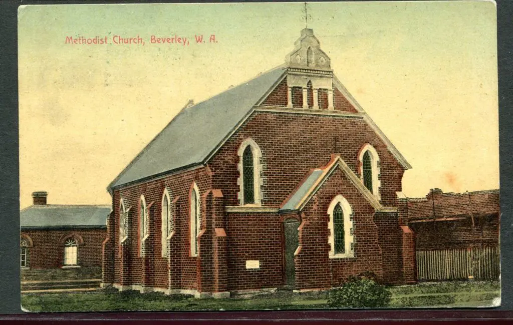 "Methodist Church, Beverley, WA" colour H.R. ... Image 1++