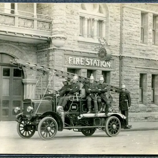 Perth Murray St Fire Station untitled b&w photo ...