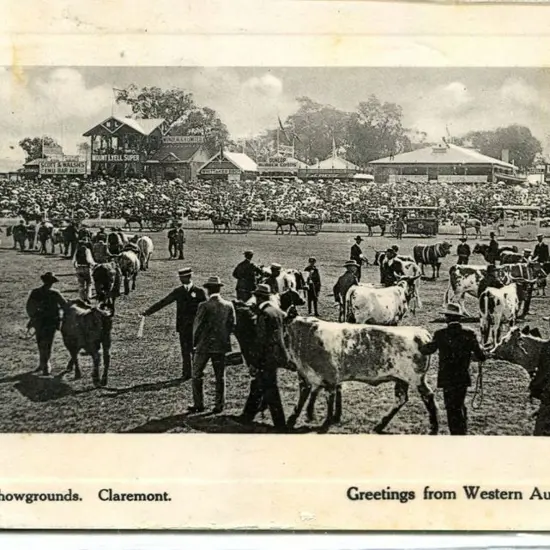 "Royal Showground, Claremont. Greetings from ...