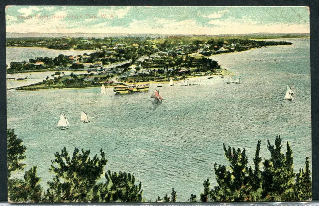 "South Perth from King's Park" colour "South ... Image 1++